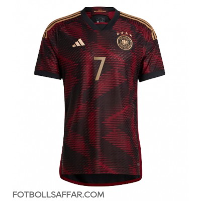 Tyskland Kai Havertz #7 Bortatröja VM 2022 Kortärmad